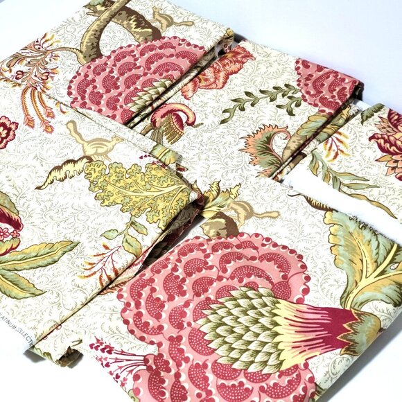 Richloom Upholstery Fabric Original Screen Print Platinum Collection VTG 2011 - Picture 1 of 7